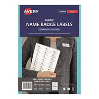 Avery 艾利 L4784 布料名牌標籤 63.5 x 29.6毫米 每包405個標籤