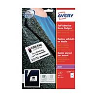 Avery L4784 Fabric Label 63.5mm x 29.6mm - Pack of 405 Labels