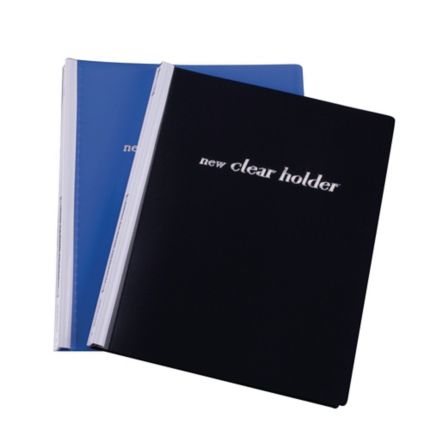 Refillable PP A4 Clear Holder Blue Refillable PP A4 Clear Holder Blue