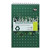 Pukka Recycled Shorthand Notebook - Pack of 3