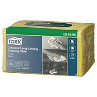 Tork Long Lasting work cloths yellow - pack of 40