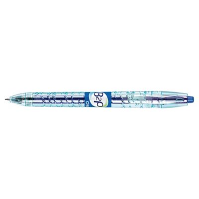 PILOT BEGREEN B2P RETRACTABLE BALLPOINT PEN GEL INK 0.5MM BLUE