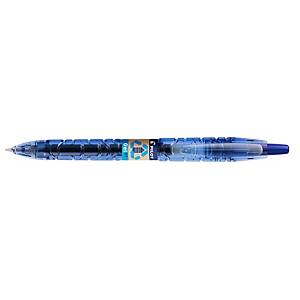 Bolígrafo retráctil de gel Begreen B2P - azul