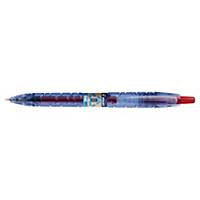 Pilot BeGreen B2P gel intrekbare gel roller pen, medium, rode gel-inkt