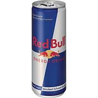 Boisson énergétique Red Bull, le paquet de 24 canettes de 25 cl