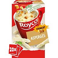 Royco Crunchy Asperges, doos van 20 zakjes