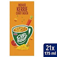 Soupe au curry Cup-a-Soup, la boîte de 21 sachets