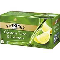 Twinings vihreä tee Green Tea & Lemon, 1 kpl=25 pussia