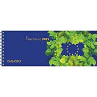 Ajasto Euro Memo 2024 pöytäkalenteri monikielinen 255 x 95mm