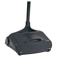 Dustpan with long handle Rubbermaid Lobby Pro, plastic, black