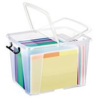 40L Smart Storemaster Box And Lid Clear