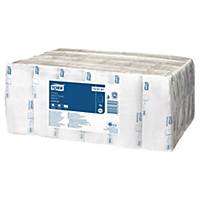 Caixa de 24 packs de 192 toalhas TORK cor branca para TORK H3