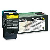 Lexmark C544X1YG laservärikasetti keltainen