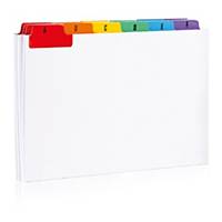A-Z Guide Cards 152 X 102mm - Pack of 25