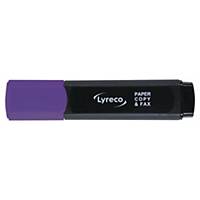 Marcador fluorescente Lyreco - violeta