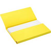 Chemise pocket Jalema Secolor, folio, carton 270 g, jaune, les 50 chemises