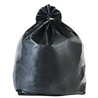 ถุงขยะดำหนาพิเศษ 28X36 นิ้ว สีดำ แพ็ค 1 กิโลกรัม