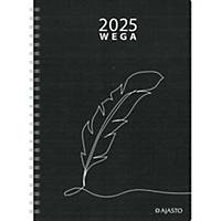 Ajasto Wega Eko 2024 pöytäkalenteri musta 148 x 210mm
