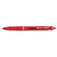 Kuličkové pero Pilot Begreen Acroball Fine, klikací, 0,7 mm, červené
