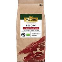 Jacobs Professional Tesoro Espresso, Bio-Kaffeebohnen, 1kg