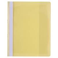 Exacompta 439904B Premium project file A4 PVC yellow - pack of 10