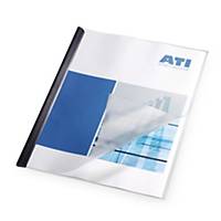 Durable Premium Clear PP Report Covers - A4 Transparent, Pack of 10