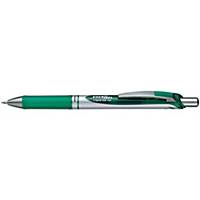 Gélové pero Pentel Energel BL77, klikacie, 0,7 mm, zelené