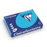 Clairefontaine Trophée 1247 gekleurd A4 papier, 120 g, koningsblauw, per 250 vel