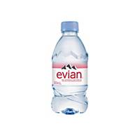 Eau minérale Evian, plate, paq. 24 x 0,33 l