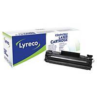 Lyreco komp. Toner HP 35A (CB435A)/Canon CRG712 (1870B002), schwarz