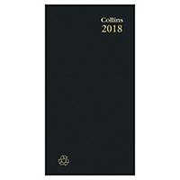 COLLINS ECO DIARY POCKET SIZE BLACK - WEEK TO VIEW