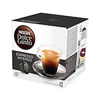 Capsules de café Nescafé Dolce Gusto, espresso intenso, le paquet de 16 capsules