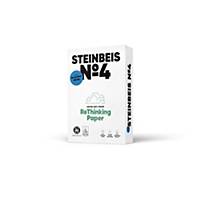 Steinbeis N°4 white A4 recycled paper, 80 gsm, per ream of 500 sheets