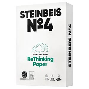 Genbrugspapir Steinbeis No.4 Evolution White, A3, pakke a 500 stk.