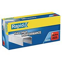 Rapid 26/8+ Super Strong Staples - Box of 5000