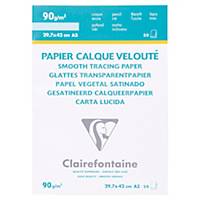 Papier calque A3 Clairefontaine - 90 g - bloc de 50 feuilles