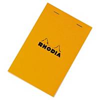 Bloc-notes Rhodia - 11 x 17 cm - 160 pages - blanc quadrillé