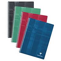 Cahier spirale Clairefontaine Metric A4 - 180 pages - ligné