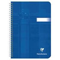 Notebook Clairefontaine Metric A5, 5 mm squared, w/ spiral binding, 90 sheets