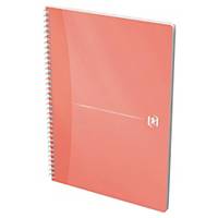 Oxford Office A4 Poly Wirebound Notebook Ruled 180 pages Assorted - Pack of 5