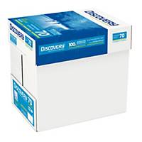 Caja de 5 paquetes 500 hojas de papel Discovery Eco Efficient - A4 - 70 g/m2