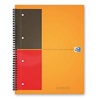 Oxford International Notebook A4+ Hardback Wirebound Smart Ruled 160 Pages