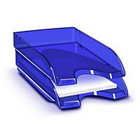 Cep Letter Tray 64 X 260 X 345mm Translucent Blue