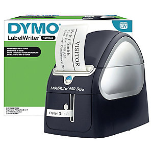 Corrupto cada vez literalmente Etiquetadora e impresora para etiquetas Dymo LabelWriter 450 Duo