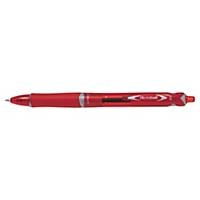 Kuličkové pero Pilot Begreen Acroball Medium, klikací, 1 mm, červené