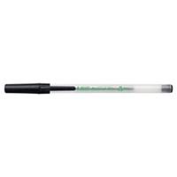 Bic® Ecolutions ballpoint pen, capped, black