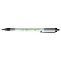 Bic® Ecolutions, retractable ballpoint pen, medium, black