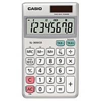 Lommeregner Casio SL-305 ECO, 8 cifre, 0,8 x 7 x 11,8 cm