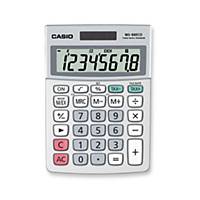 Desktop calculator Casio MS-88 Eco, 8 digits, solar/battery powered, silver