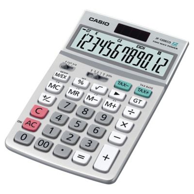 CASIO JF-120 ECO  CALCULATOR 12 DIGITS